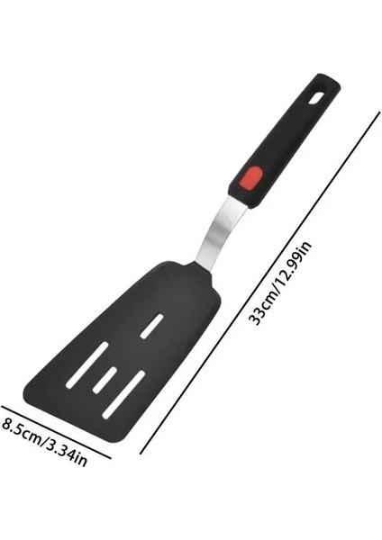 B Kızartma Spatula Silikon Çeviriciler Kızartma Kaşığı Yumurta Balık Kızartma Kepçe Isıya Dayanıklı Kızarmış Kürek Mutfak Gereçleri Pişirme Gereçleri (Yurt Dışından)