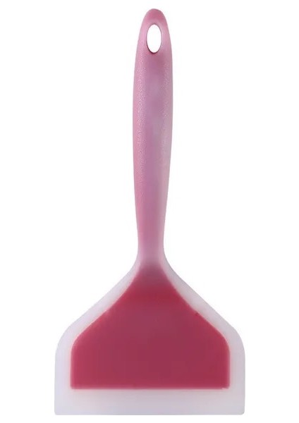 Fuşya Yapışmaz Silikon Gıda Spatula Çeviriciler Mutfak Gereçleri Sığır Eti Kek Kazıyıcı Kürek Ev Pişirme Gereçleri Mutfak Aksesuarları (Yurt Dışından)