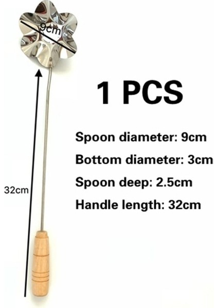 1 Pcs6 Dayanıklı Taşınabilir El Yapımı Demir Yapışmaz Turner Pota Gıda Wok Spatula Kaşık Mutfak Gereçleri Pişirme Gereç Tencere Eşyaları (Yurt Dışından)