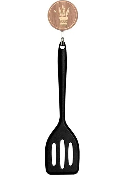 Mor Silikon Turner Silikon Spatula Pişirme Sofra Yumurta Balık Kızartma Tavası Kepçe Kürek Oluklu Çeviriciler Mutfak Aletleri Paslanmaz (Yurt Dışından) indirimleri