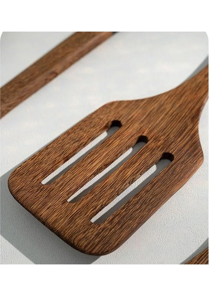 5 Adet-Set 5 Adet/takım Doğal Ahşap Sofra Kaşık Kızartma Tavası Kepçe Pişirme Gereçleri Kızarmış Kürek Spatula Mutfak Pişirme Aracı (Yurt Dışından) indirimleri
