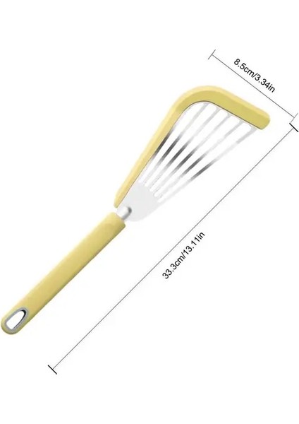 Sarı Mutfak Silikon Spatula Diğer Aletler Spatula Seti Pasta Barbekü Kızarmış Balık Gereç Sofra Takımı Özel Ev Gereçleri (Yurt Dışından)