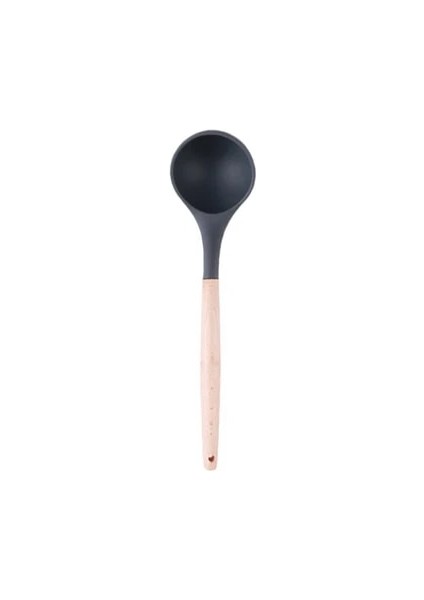 03 Mutfak Spatula Çorba Kaşığı Kevgir Silikon Spatula Pişirme Küreği Yapışmaz Spatula Mutfak Silikon Pişirme Gereçler Seti (Yurt Dışından)