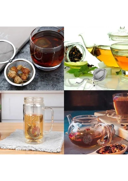 7 cm 1 Adet Çay Süzgeci Paslanmaz Çelik Demlik Çay Demleme Küre Kilitleme Baharat Çay Topu Örgü Çay Elek Süzgeçler Mutfak Aksesuarları (Yurt Dışından) fırsatları