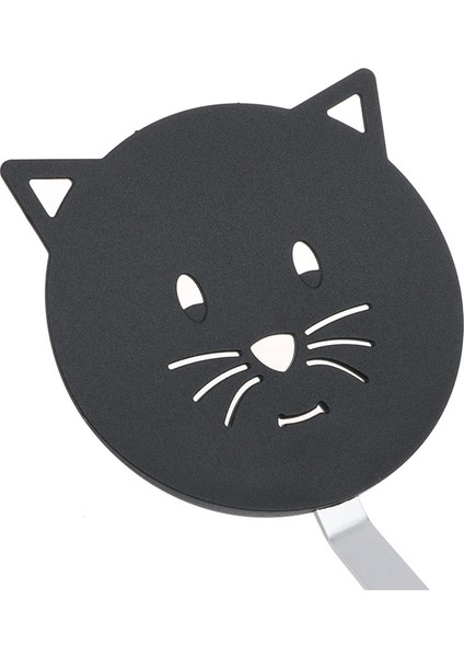 Siyah Kedi Kızartma Spatula Yapışmaz Spatula Kızarmış Balık Turner Mutfak Aracı Kedi Karikatür Pişirme Spatula Ev Spatula Zarar Vermez (Yurt Dışından) fırsatları