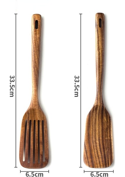 Auburn Ahşap Spatula Tencere Kürek Yapışmaz Tava Kaşık Pişirme Gereçleri Aracı Ahşap Alet Tencere Mutfak Aksesuarları Için (Yurt Dışından) fırsatları