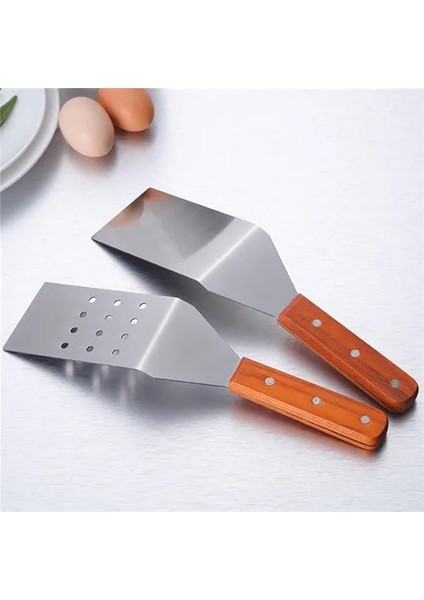 Açık Gri Kızarmış Kürek Kavurma Truners Spatula Biftek Kek Pizza Kavrama Kesiciler Maça Pasta Biftek Kürek Spatula Çok Fonksiyonlu Aletler (Yurt Dışından) modelleri