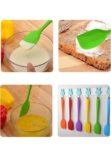 Pembe Kek Spatula Pişirme Araçları Krem Spatula Silikon Spatula Kek Spatula Yapışmaz Gıda Ev Aletleri Mutfak Eşyaları (Yurt Dışından) indirimleri