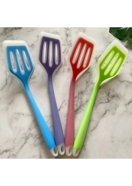 A2 Renk Silikon Mutfak Gereçleri Yapışmaz Set Pişirme Gereçleri Araçları Yumurta Balık Kızartma Tavası Kepçe Kızarmış Kürek Spatula Pişirme Gereçleri (Yurt Dışından) fiyatları