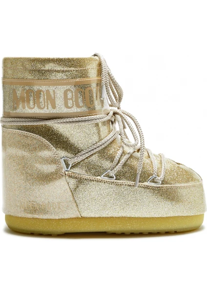 Kadın Kar Botu 14094400-004 Moon Boot Icon Low Glıtter Gold