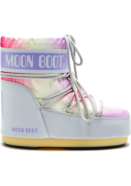 Kadın Kar Botu 14094200-002 Moon Boot Icon Low Tıe Dye Glacier Grey