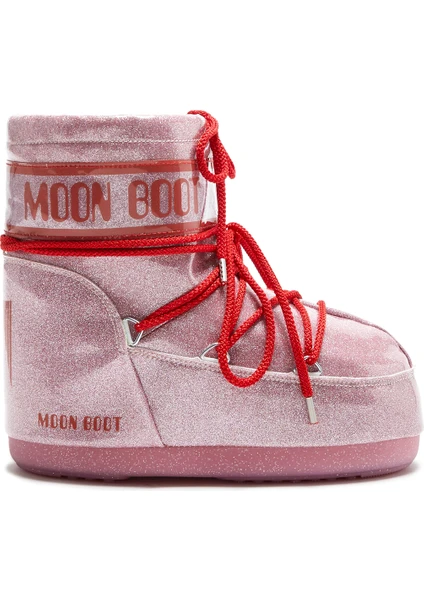 Kadın Kar Botu 14094400-003 Moon Boot Icon Low Glıtter Pink