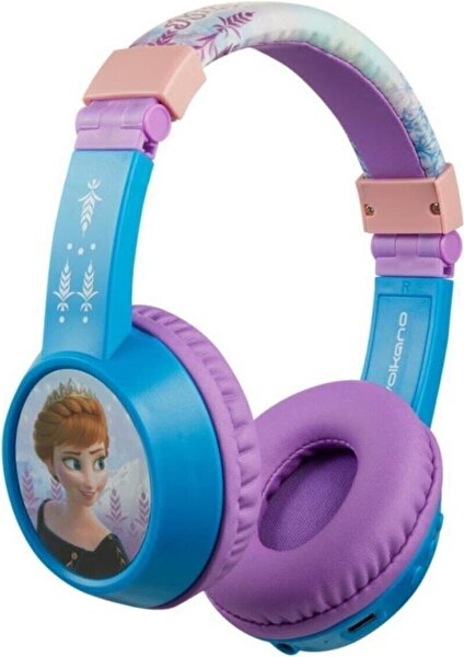 Disney Frozen 2 Karlar Ülkesi 2 Anna Elsa Bluetooth Kulaklık Mikrofonlu Kablosuz Çocuk Kulaklığı Lis