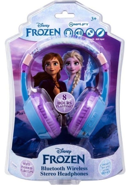 Disney Frozen 2 Karlar Ülkesi 2 Anna Elsa Bluetooth Kulaklık Mikrofonlu Kablosuz Çocuk Kulaklığı Lis