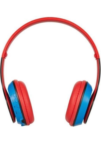 Bluetooth Kulaklık Marvel Spiderman Örümcek Adam Mikrofonlu Kablosuz Çocuk Kulaklığı Lisanslı MV-200
