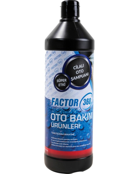 FACTOR360 Cilalı Oto Şampuanı 1 Litre