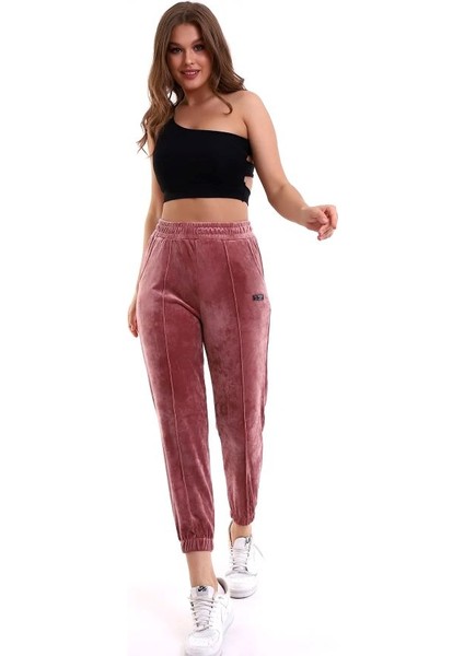 Joger Yumoş Kadife Eşofman Altı Fransız Kadife Eşofman modelleri