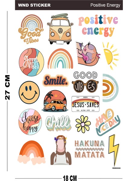 Positiv Enerji Sticker Seti