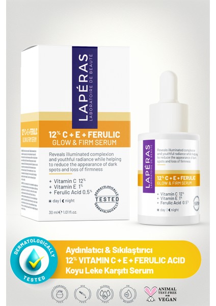 Aydınlatıcı ve Leke Karşıtı 12% Vitamin C + 10% Niacinamide Serum Seti