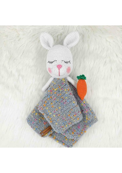 Özene Bezene Tavşan Örgü Uyku Arkadaşı Model 12 (Amigurumi)