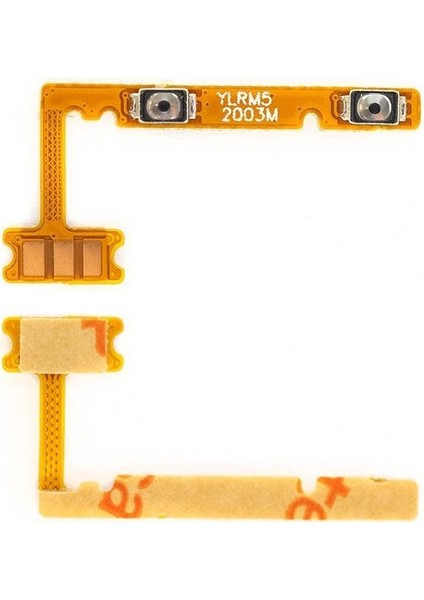 Realme C3 Uyumlu Yan Ses Volume Film Flex RMX2027 RMX2020 RMX2021
