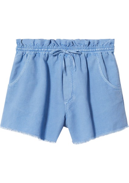 Pamuk Keten Karışımı Şort modelleri