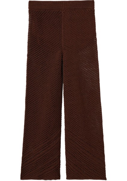 Ajurlu Örme Pantolon