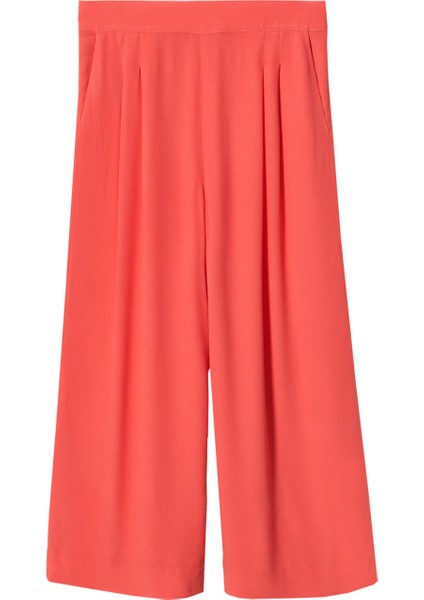 Dökümlü Culotte Pantolon modelleri