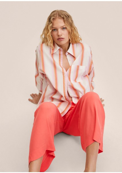 Dökümlü Culotte Pantolon indirimleri