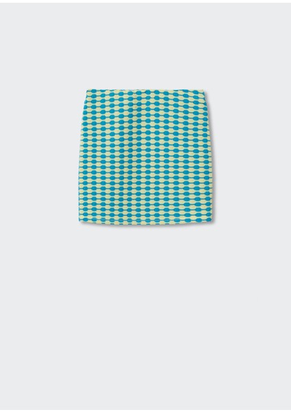 Dokulu mini etek