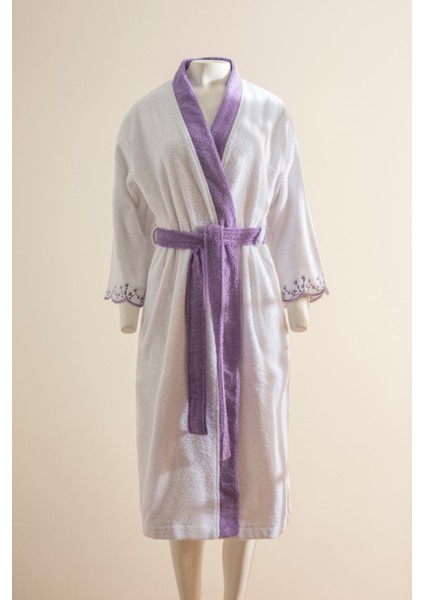 Lavendıer Lavender Extra Soft-Zarif ve Modern %100 Pamuk Bornoz/sabahlık indirimleri