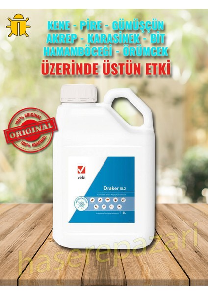 Vebi Draker 10,2 Cs Genel Haşere 5lt