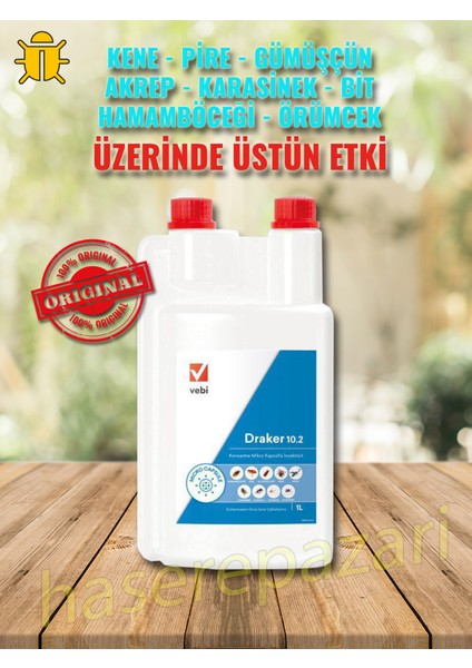 Vebi Draker 10,2 Cs Genel Haşere 1lt