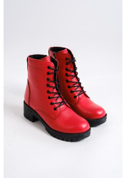 Deri Kadın Günlük Bot Bootie KCM-0035 modelleri