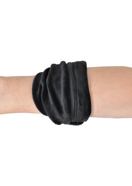 Sporcu Cepli Lastikli Kolluk Bileklik Fermuarlı Lastikli Kadın Erkek