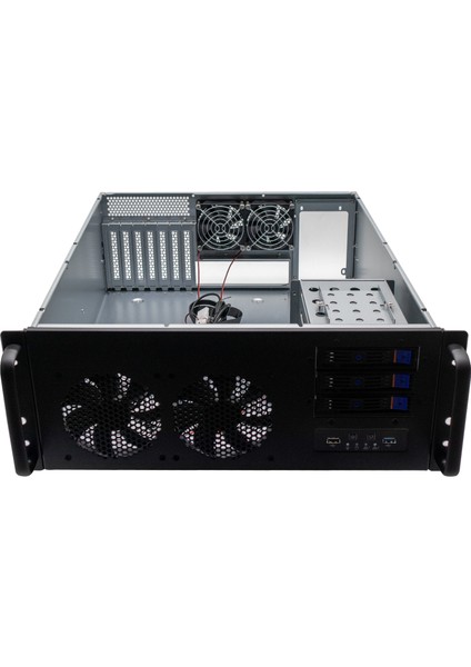 Tgc 4003-HT 4u 3 Bays Hotswap 400 mm Server Kasa