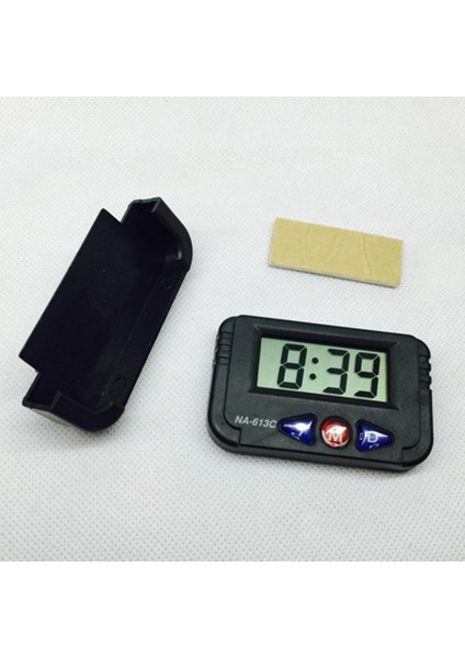613C Araba Gösterge Paneli Elektronik Saat Dijital Saat Ölçer Masaüstü Saati modelleri