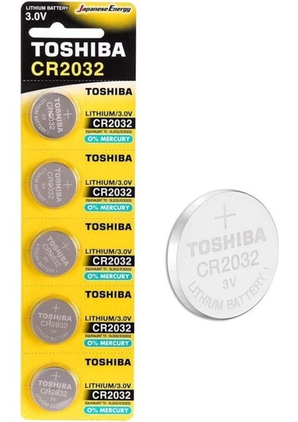 - CR2032 Lithium 3.0 V 5 Adet