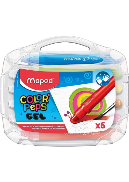 Color Peps Jel Mum Boya 6 Renk Plastik Çantalı 3154148363064 fiyatları
