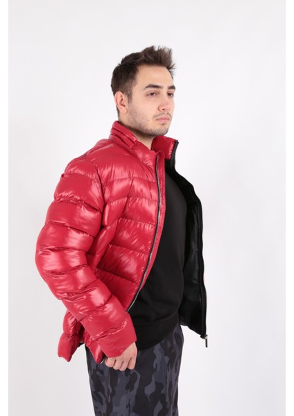 80180-FW Erkek Şişme Mont modelleri