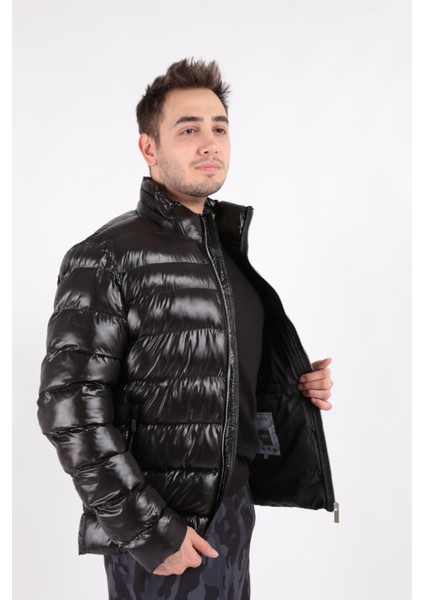 80180-FW Erkek Şişme Mont modelleri