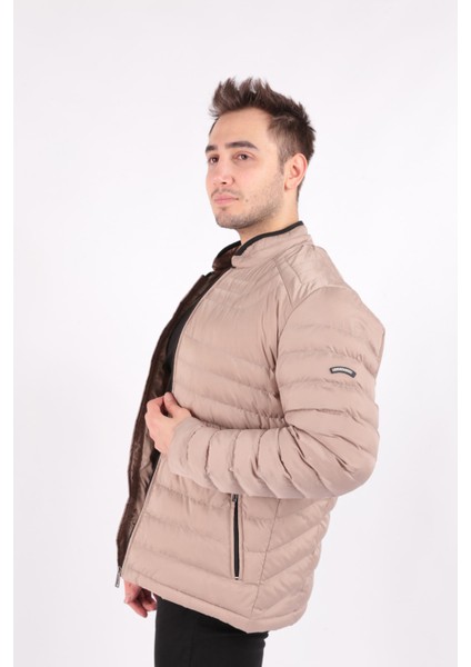 80164-FW Erkek Şişme Kaban Mont fiyatları