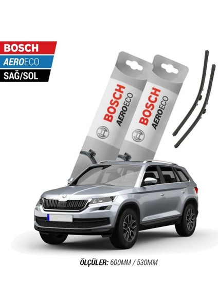 Skoda Kodiaq 2017 Model Bosch Aeroeco Muz Silecek Takımı