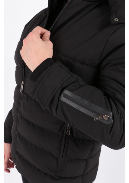 80173-FW Erkek Şişme Kaban Mont indirimleri