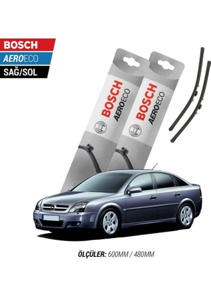 Opel Vectra C 2004 Model Bosch Aeroeco Muz Silecek Takımı