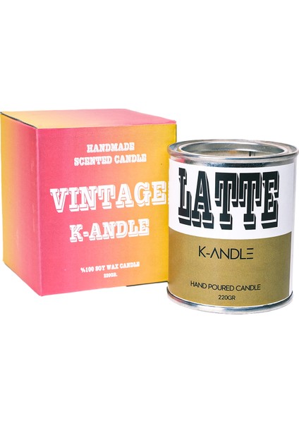 Latte Kokulu Teneke Soya Mum 220GR.