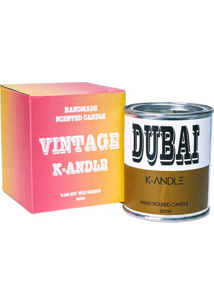 Dubai Kokulu Teneke Soya Mum 220GR.