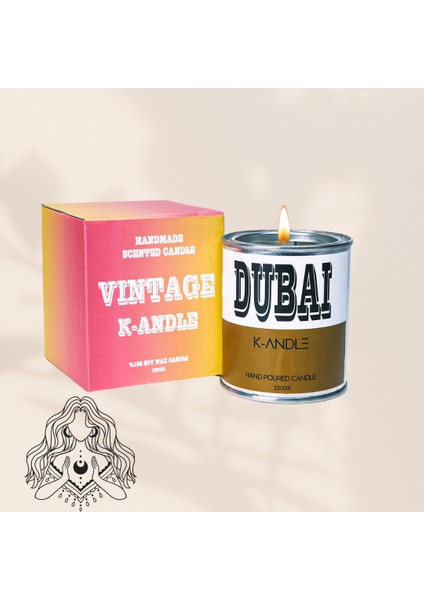 Dubai Kokulu Teneke Soya Mum 220GR. fiyatları