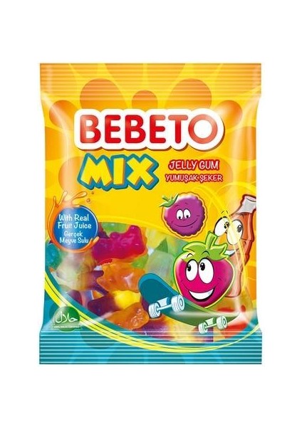 Jelibon Mix Yumuşak Şeker x 12 Adet