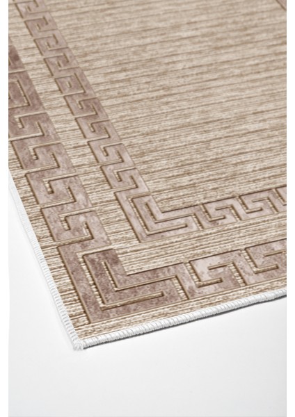 Dijital Salon Halısı Star Pamuk Kaymaz Taban Modern Dorothea Kahve fırsatları